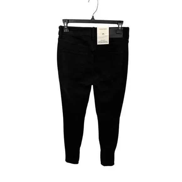 CITIZENS OF HUMANITY NWT Jayla Split Skinny in Plush Black // 26 - Picture 9 of 11